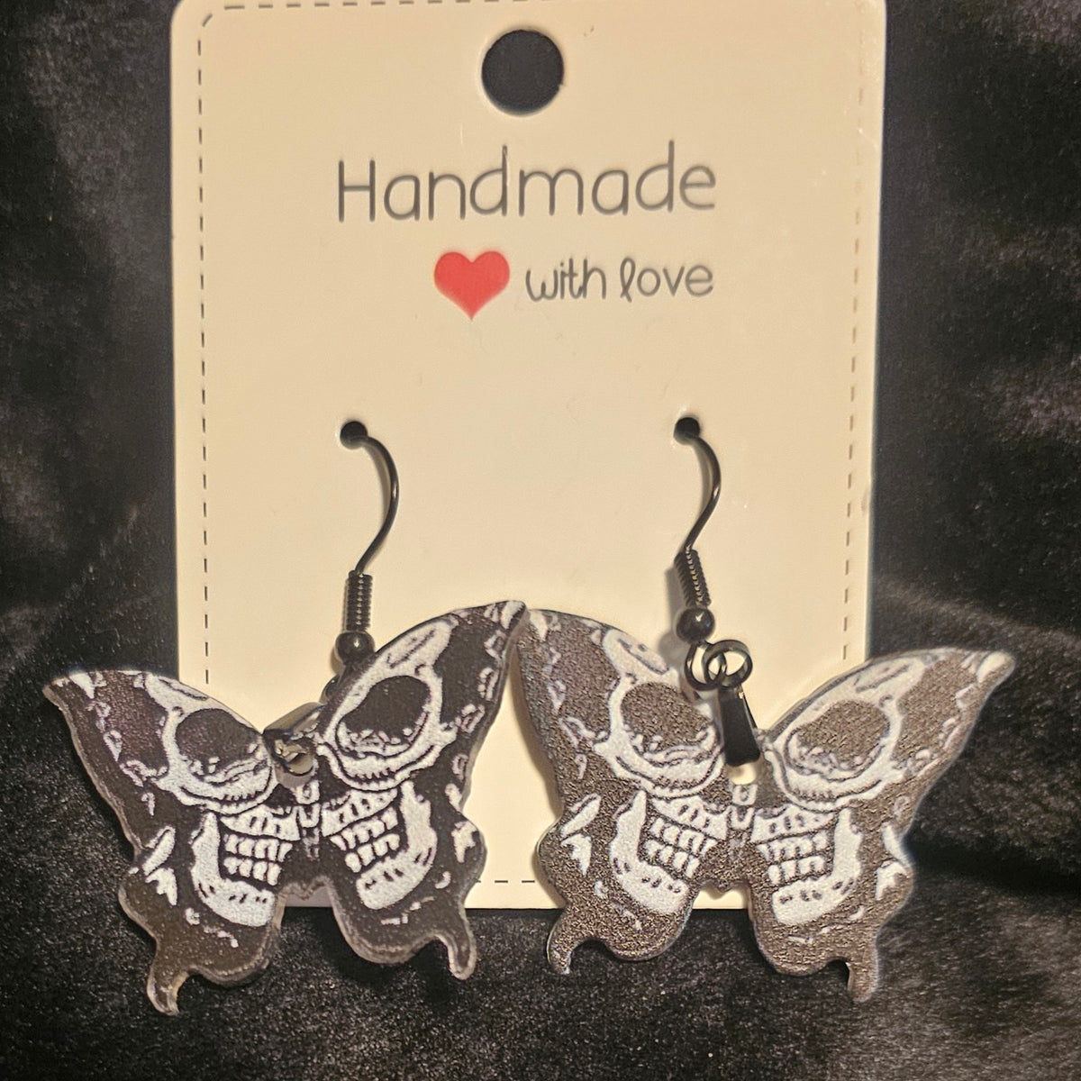 Halloween Large Skull Butterfly