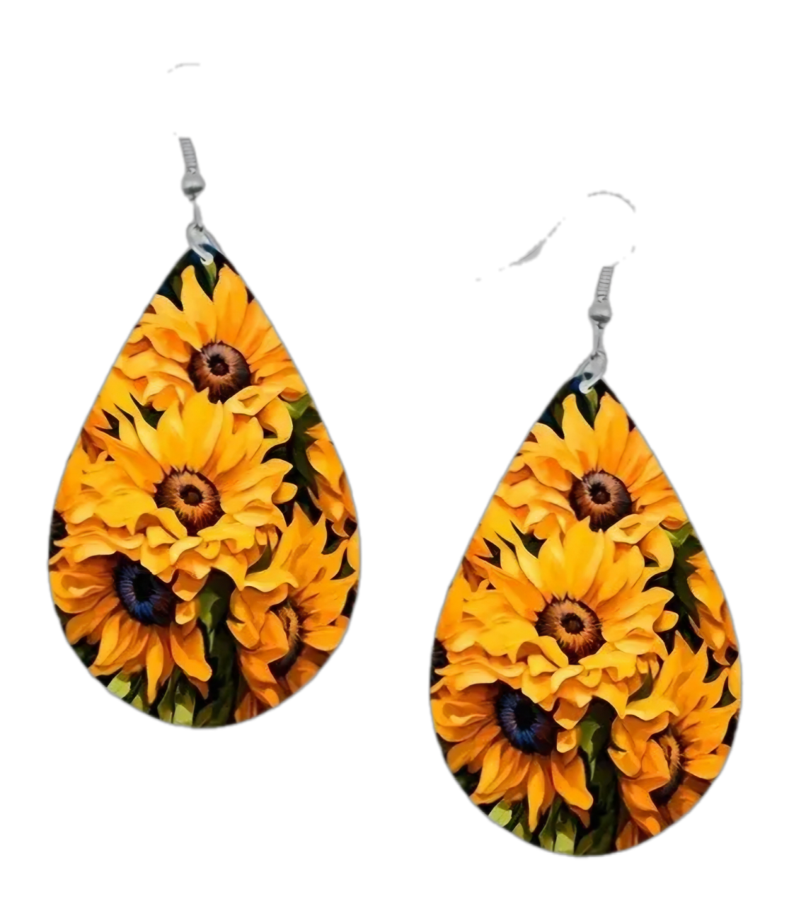 sunflower acrylic yellows	tear drop